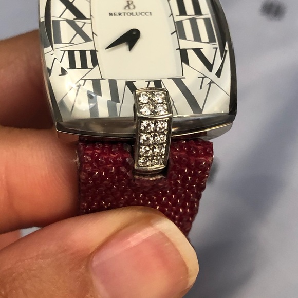 Bertolucci Doppia Stainless Steel with Diamonds - Picture 6 of 6